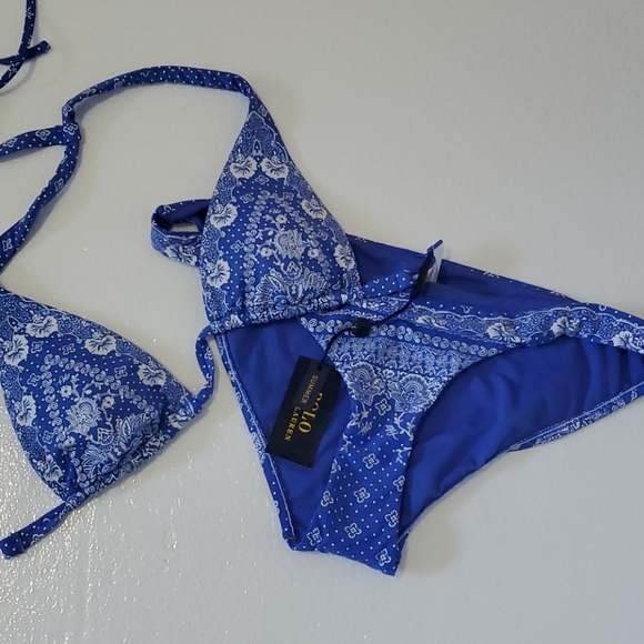 Polo Ralph Lauren Devin Bandana Bikini - Picture 2 of 3